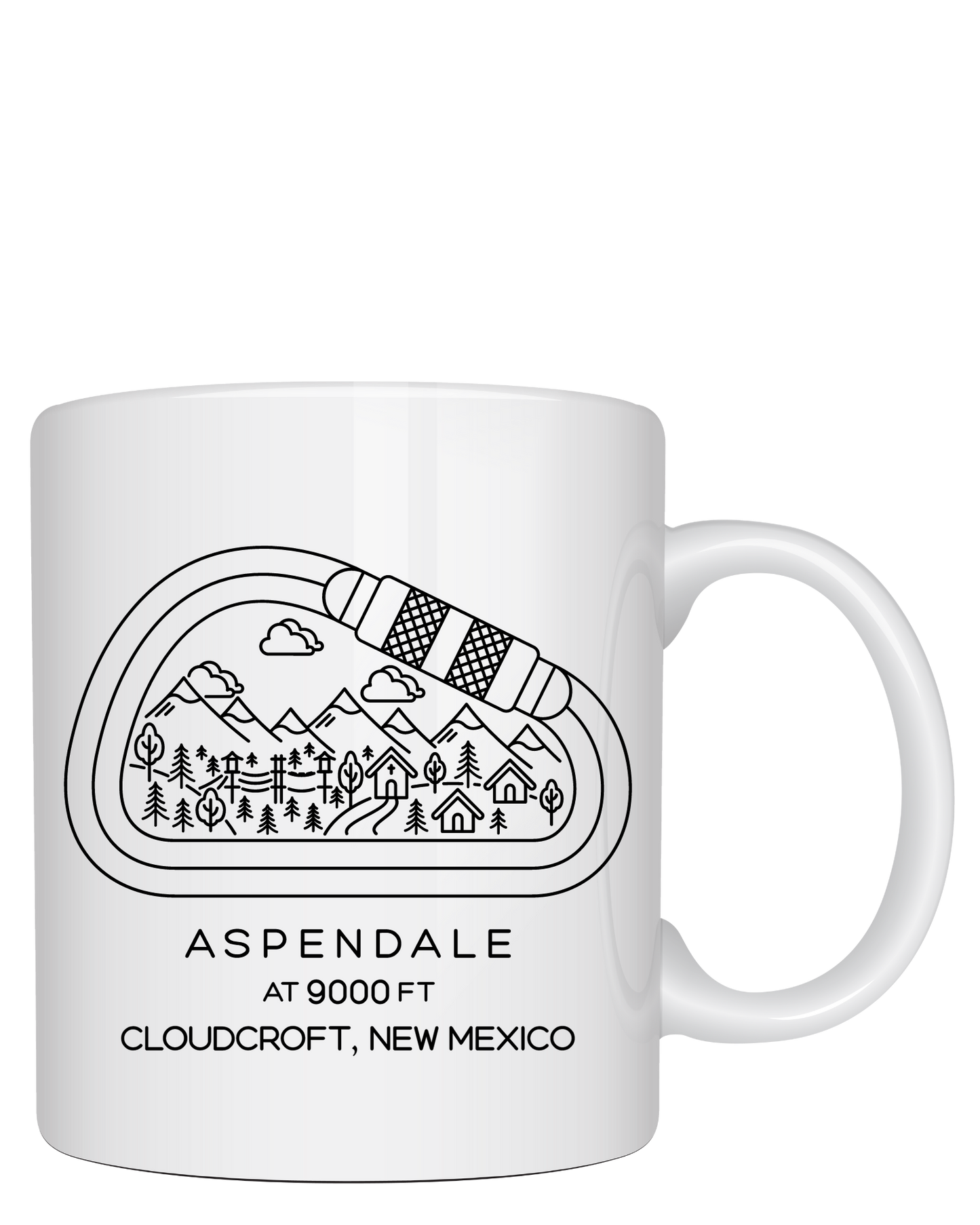 Aspendale coffee mug