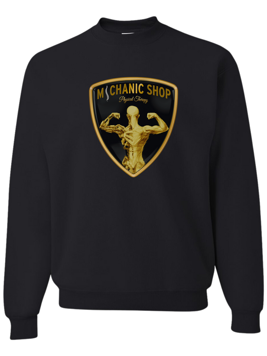 The Michanic Shop unisex crewneck sweatshirt