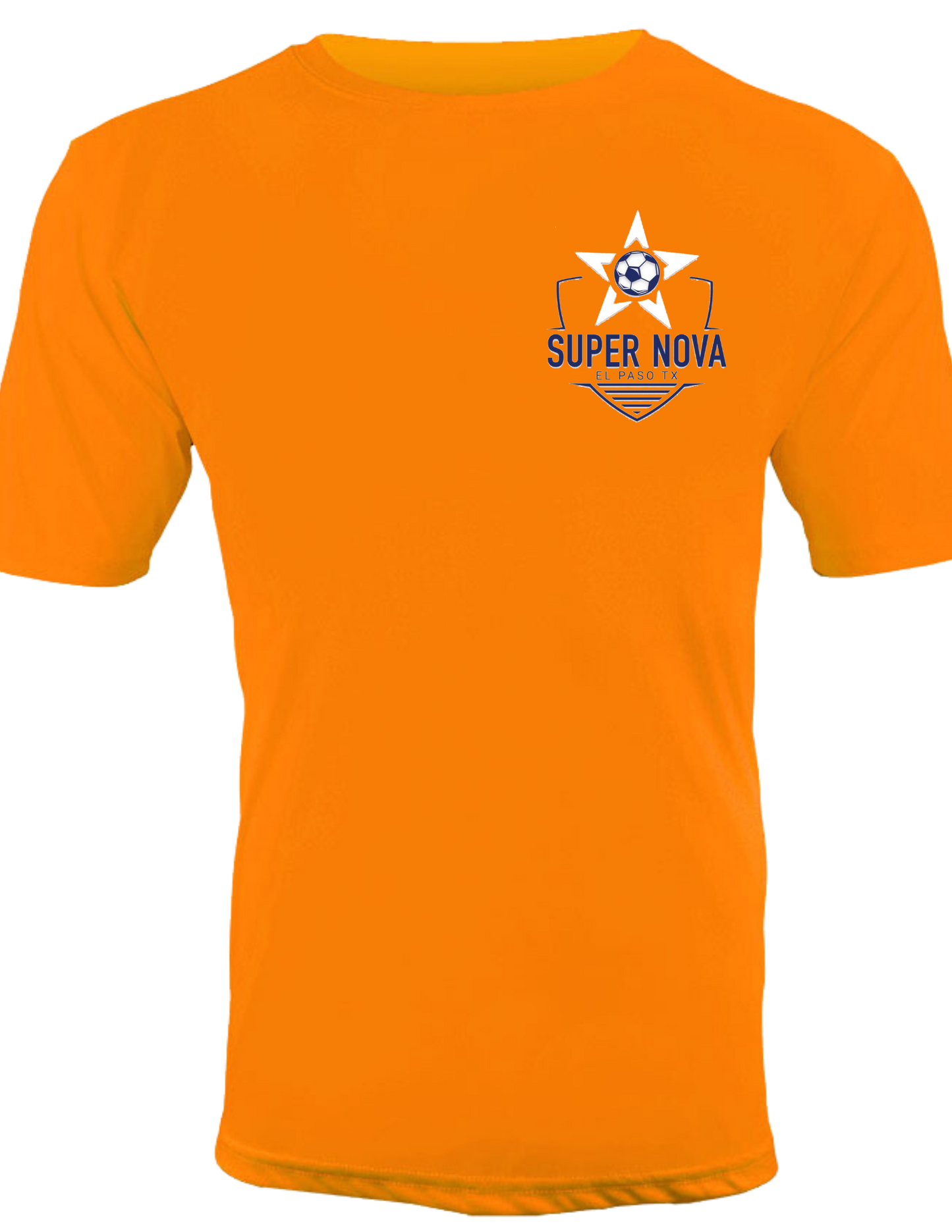 Super Nova pocket logo dry-fit crew neck tee