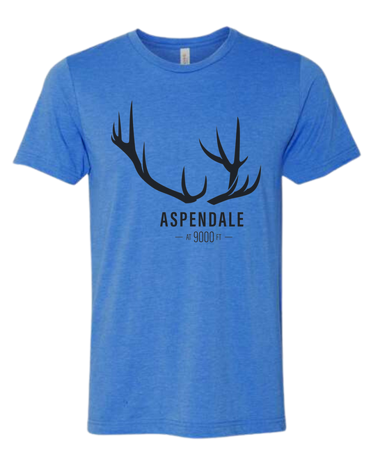 Antlers for Aspendale Premium unisex crewneck tee Royal Blue