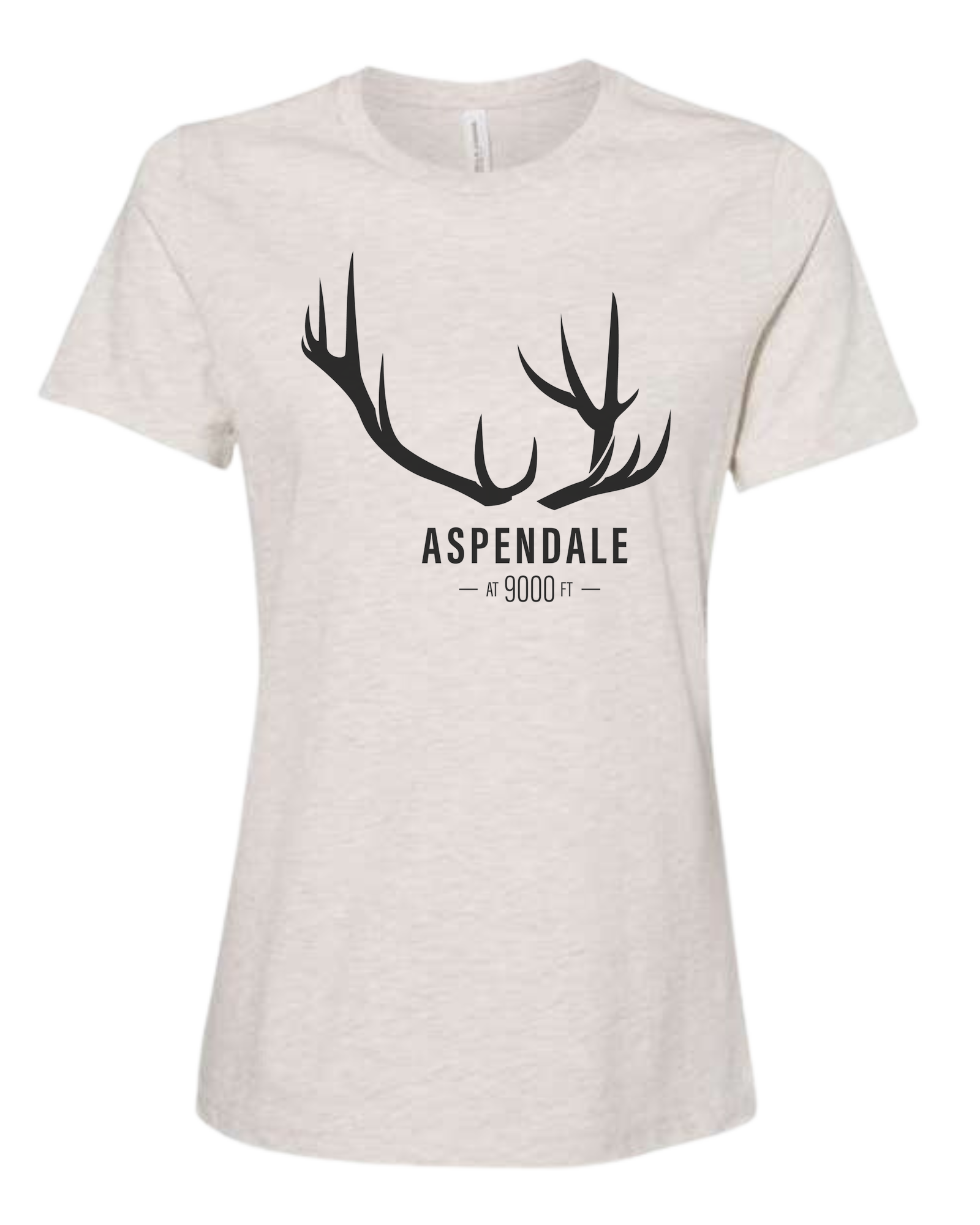 Antlers for Aspendale Women's fit premium crewneck tee Natural