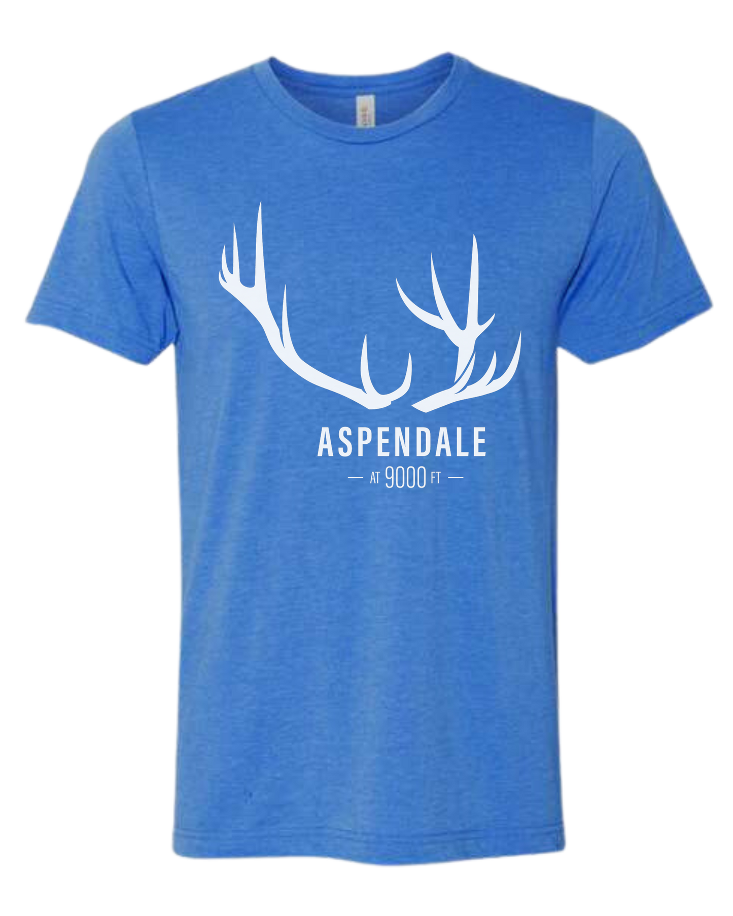 Antlers for Aspendale (white) Premium unisex crewneck tee Royal Blue