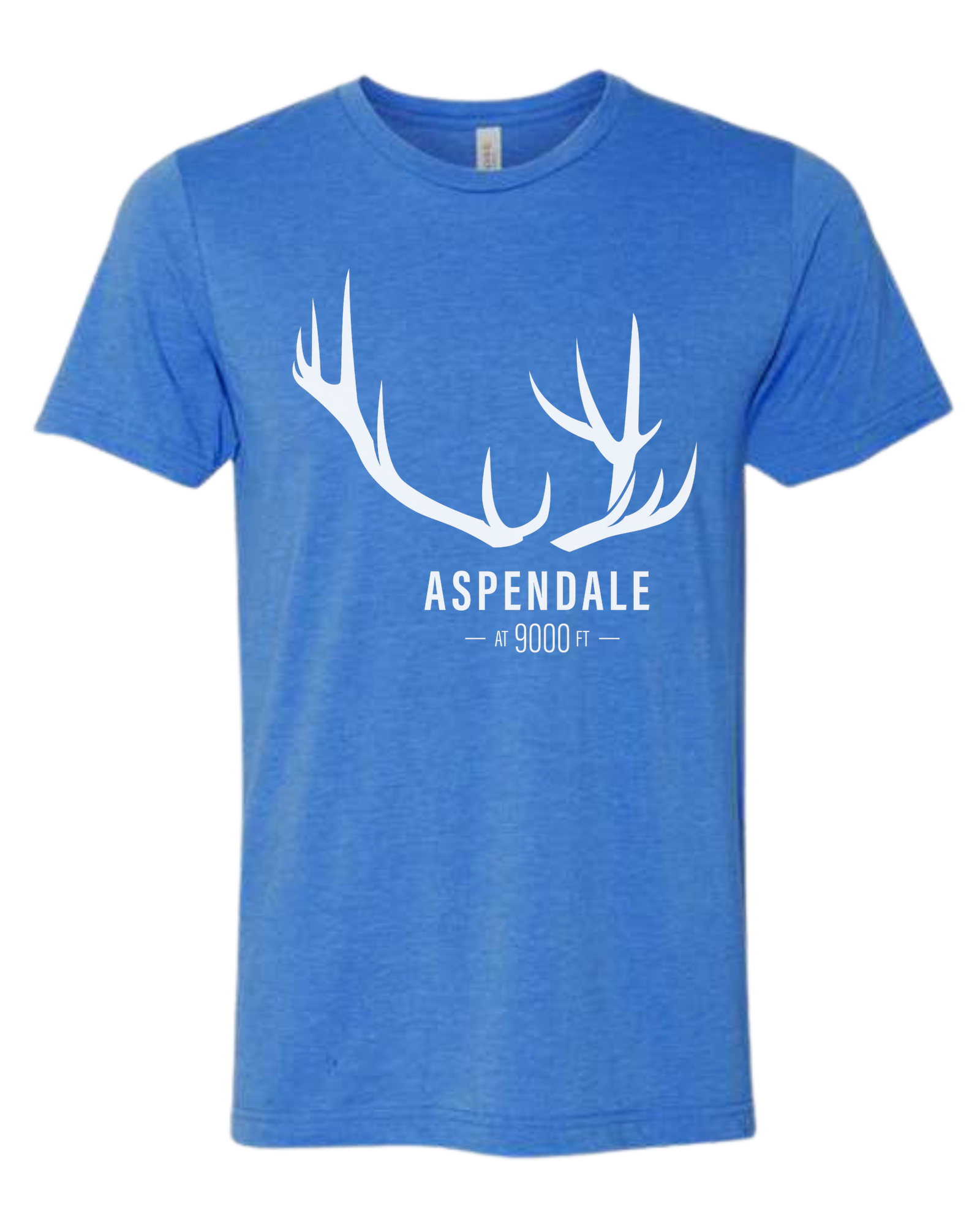 Antlers for Aspendale (white) Premium unisex crewneck tee Royal Blue