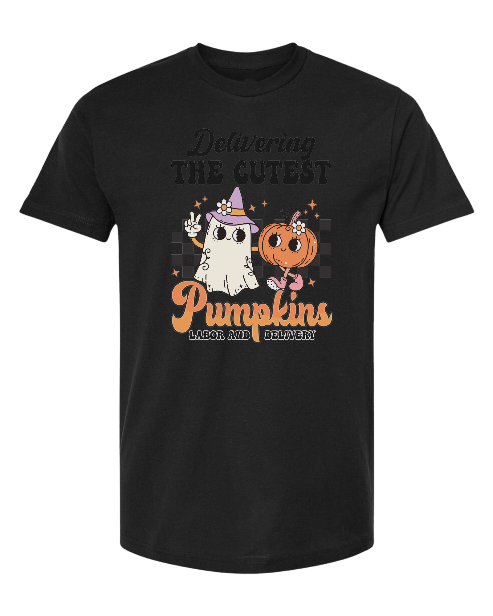 "Delivering the Cutest Pumpkins" Nursing designs Classic unisex crewneck tee Short sleeve crew neck
