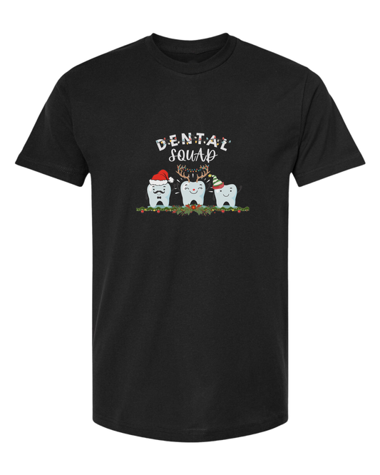 Dental Squad cute teeth team graphic Classic unisex crewneck tee Short sleeve crew neck