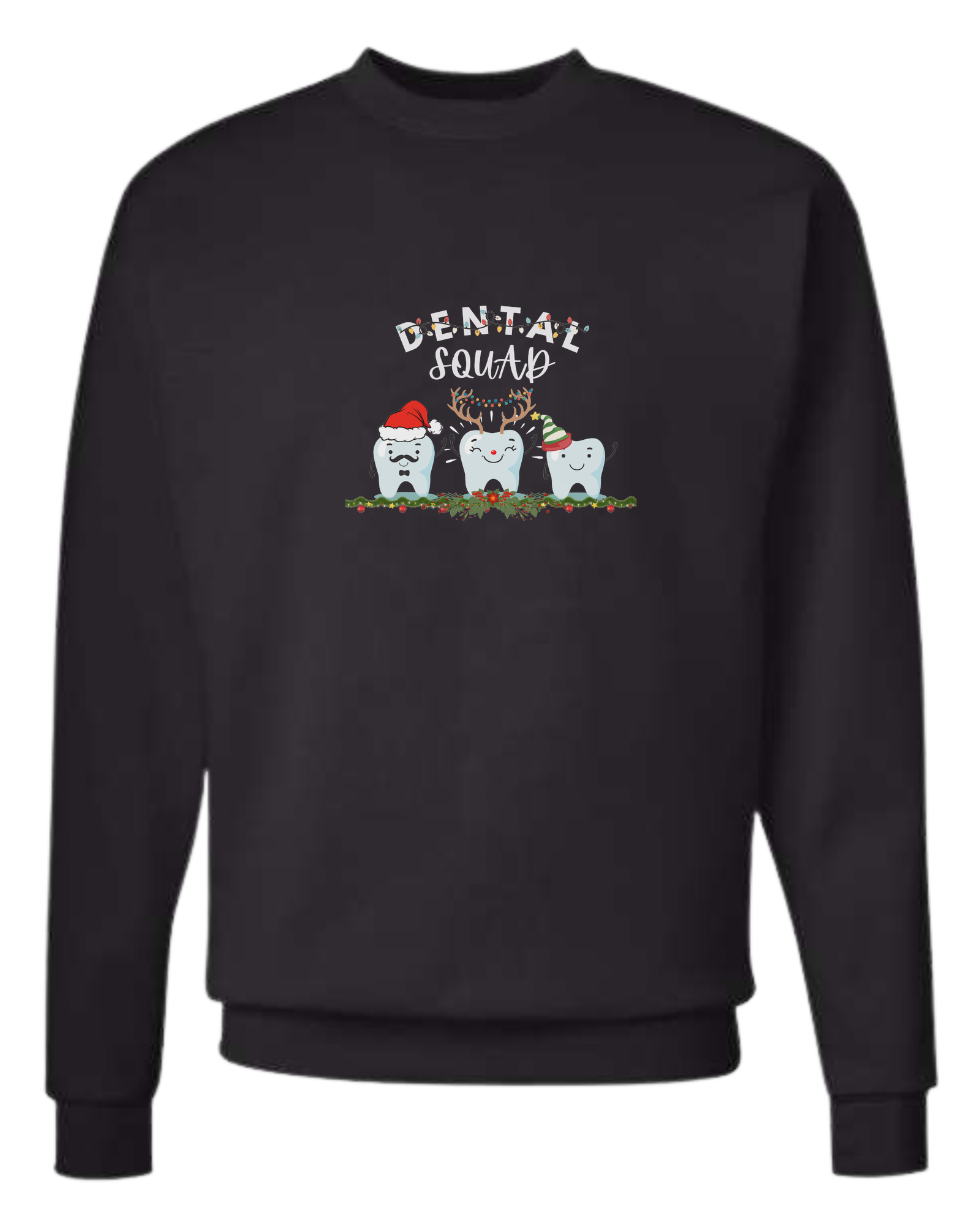 Dental Squad cute teeth team graphic Classic unisex crewneck tee Sweatshirt