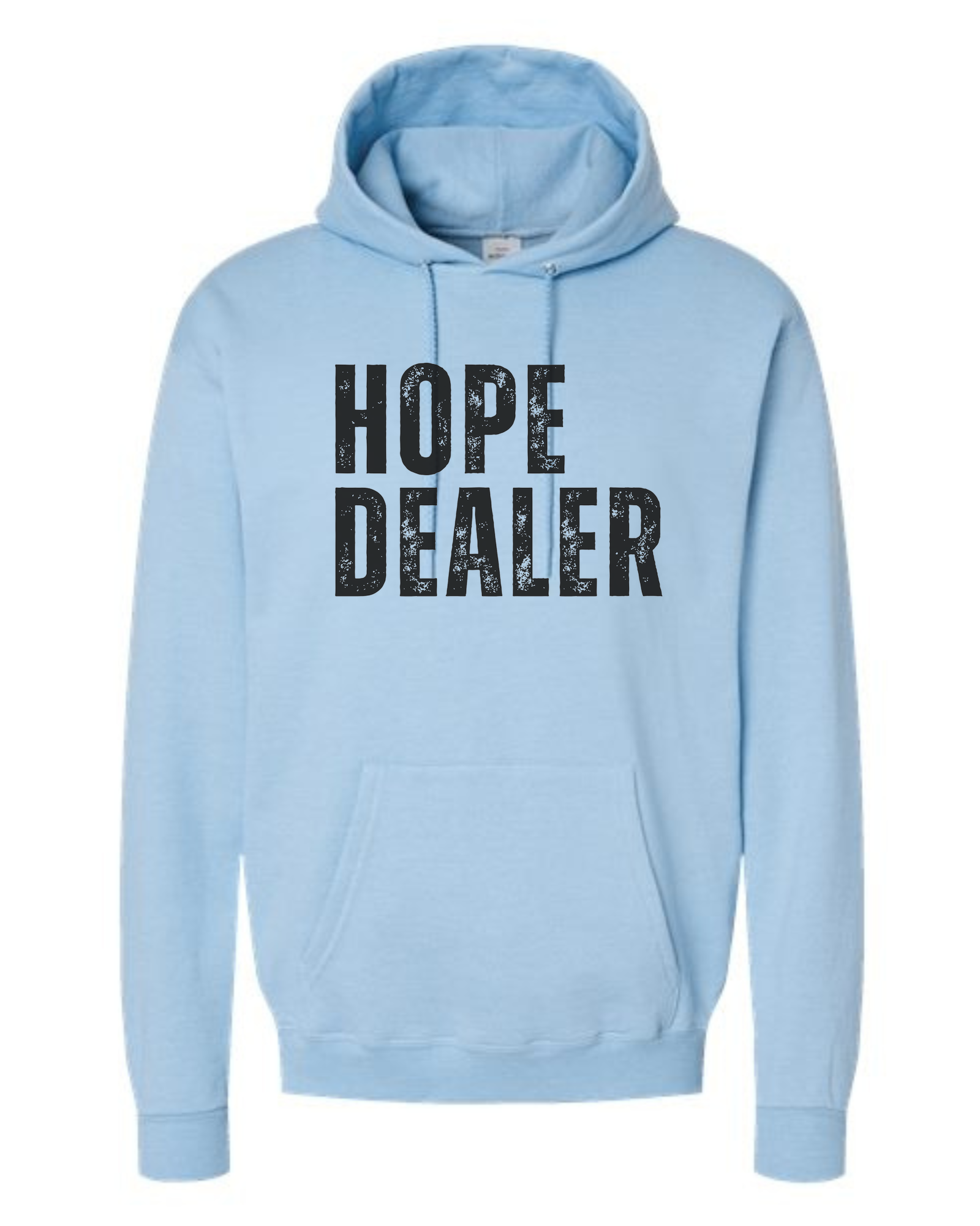 Hope Dealer graphic tee Unisex Classic Hoodie Ice Blue