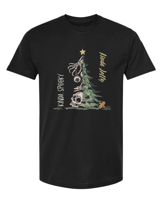 Kinda Spooky, Kinda Jolly design Classic unisex crewneck tee Short sleeve crew neck