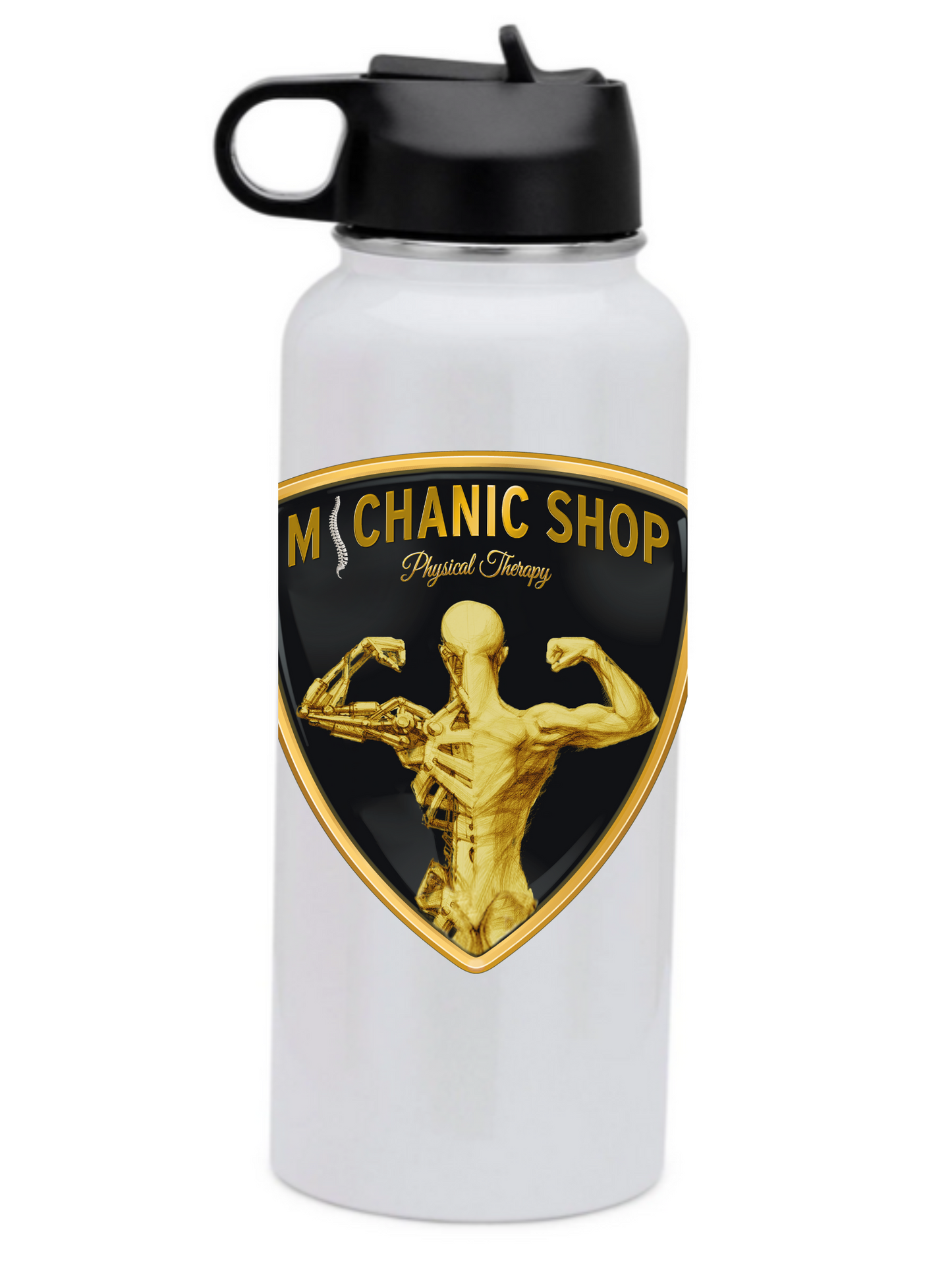 Michanic Shop 32 oz insulated water bottle