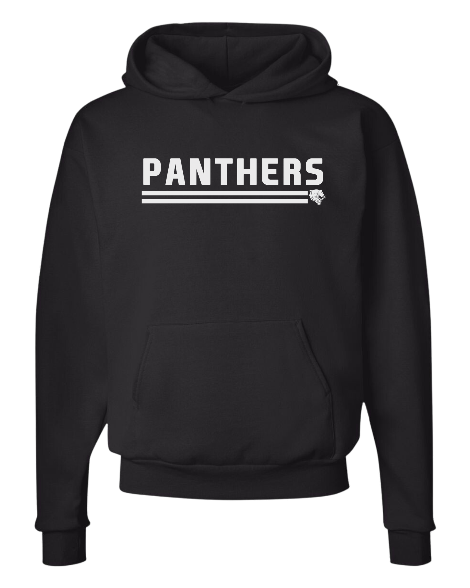 "PANTHERS" retro line design Classic unisex crewneck tee Hoodie