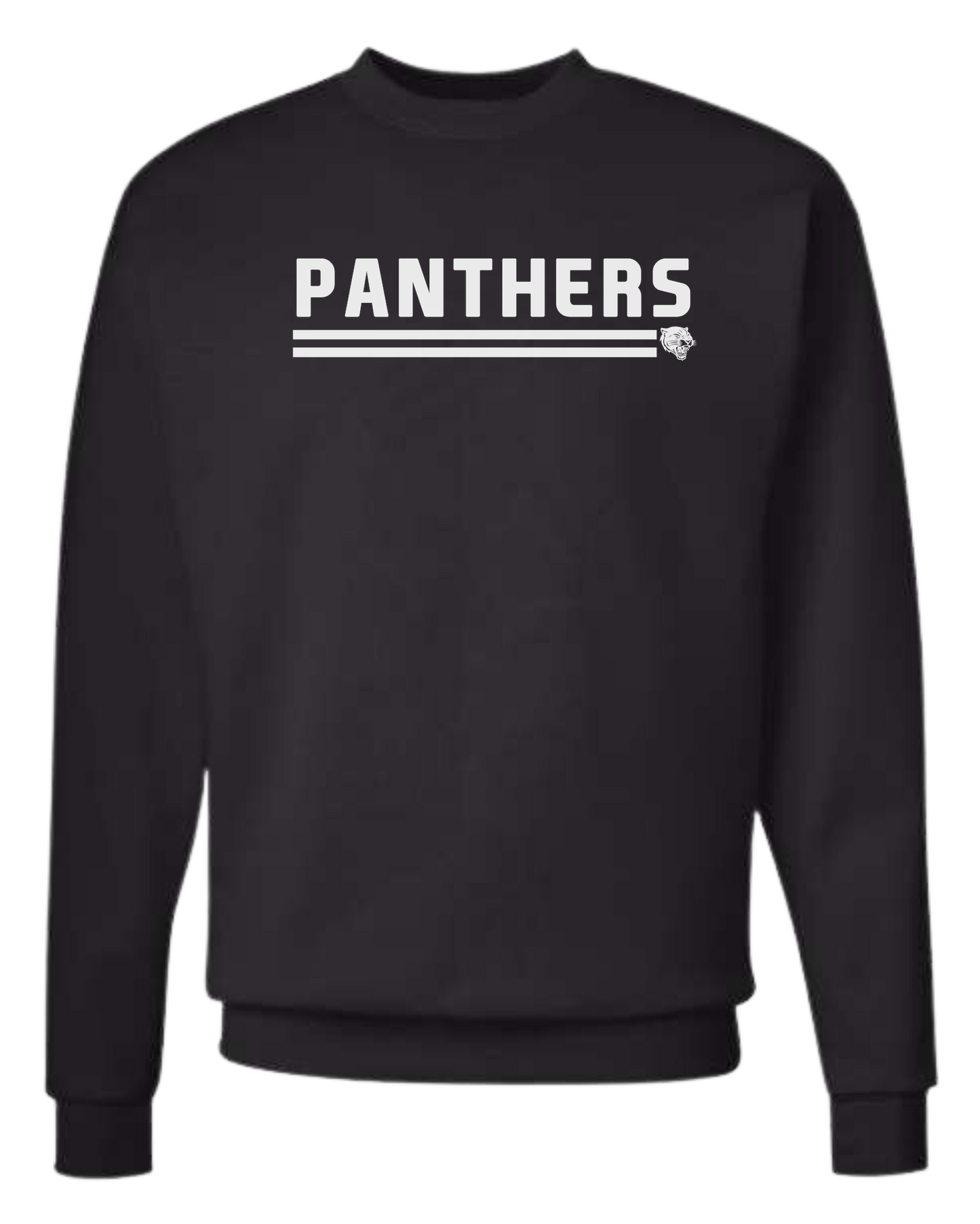 "PANTHERS" retro line design Classic unisex crewneck tee Sweatshirt