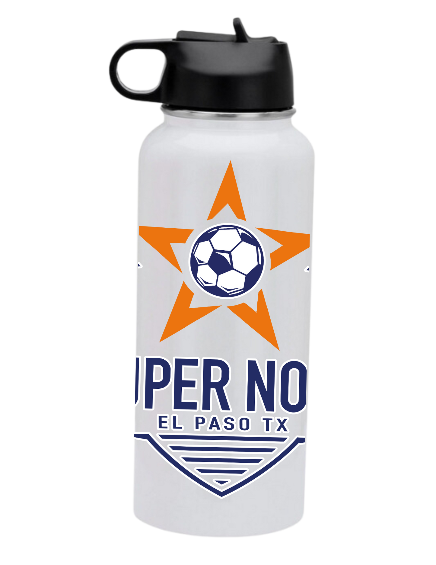 Super Nova FC Stainless Steel 32 oz water bottle