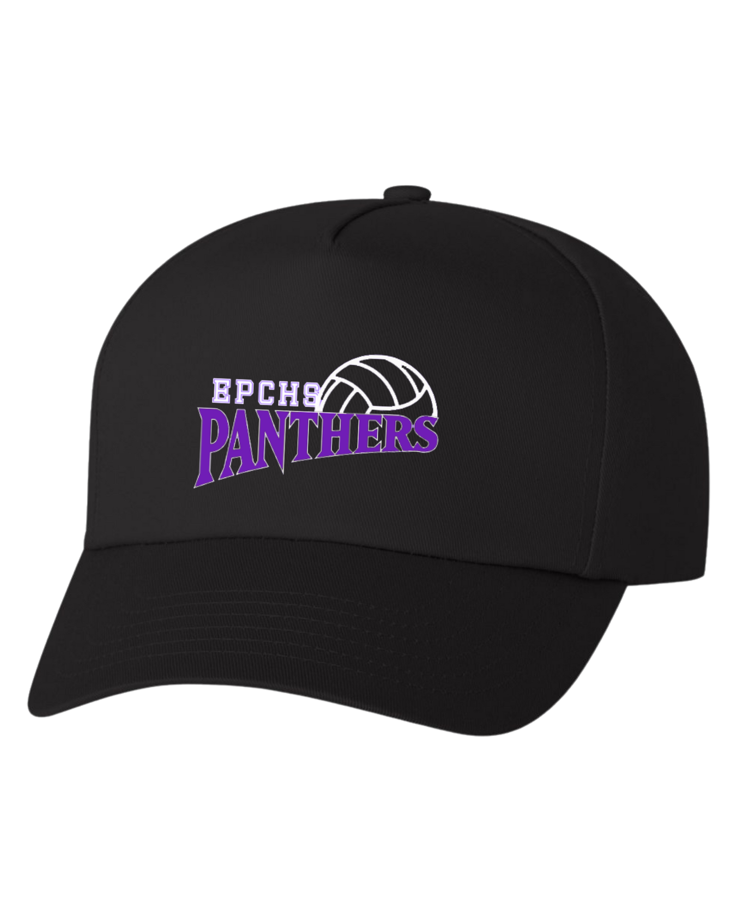 EPCHS Panthers volleyball logo caps