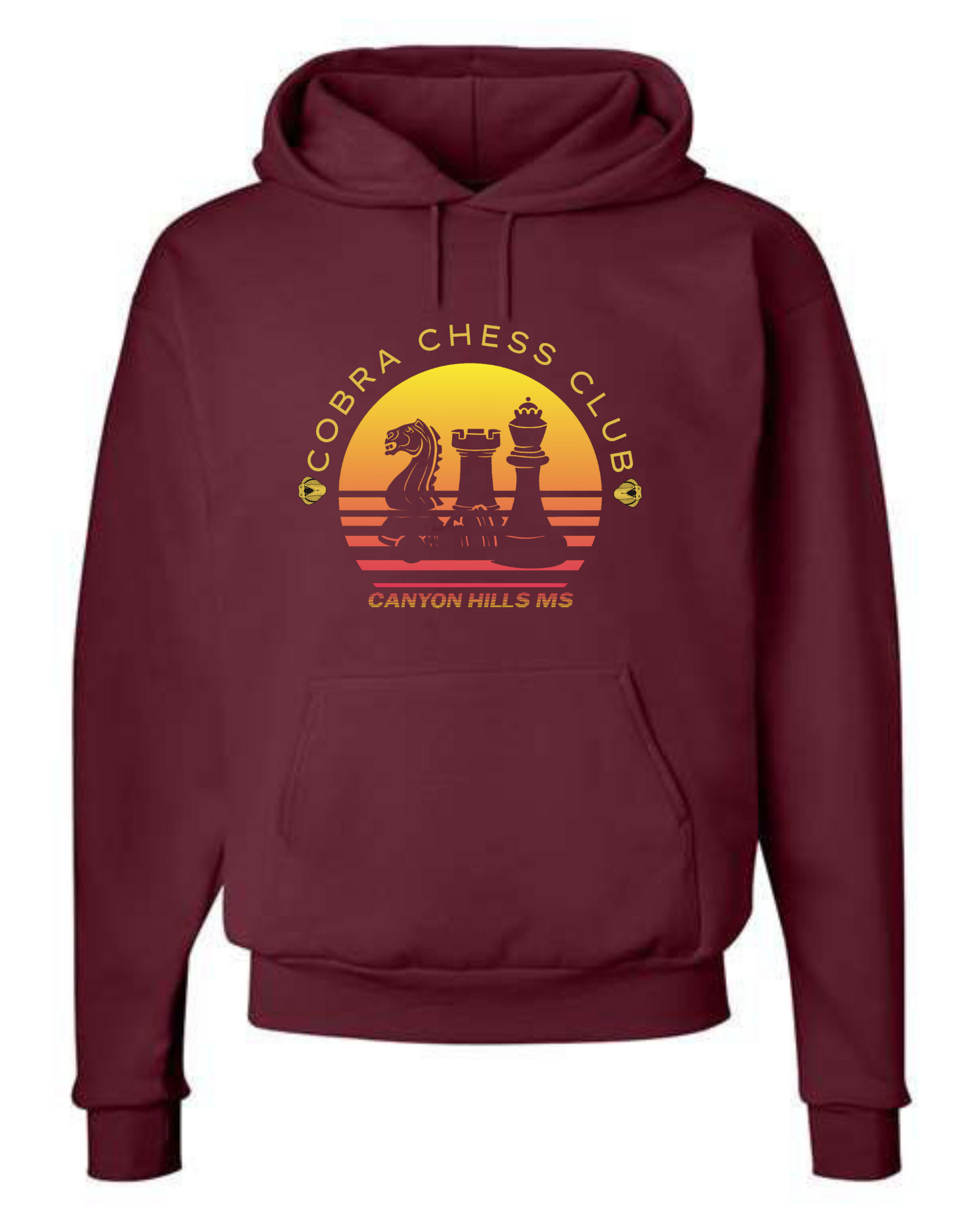 CHMS Cobra Chess club hoodie