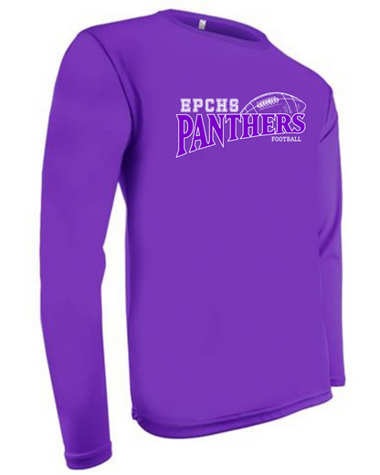 EPCHS Football Cooling performance dry-fit warm-up crew neck shirt (available in short sleeve and long sleeve)