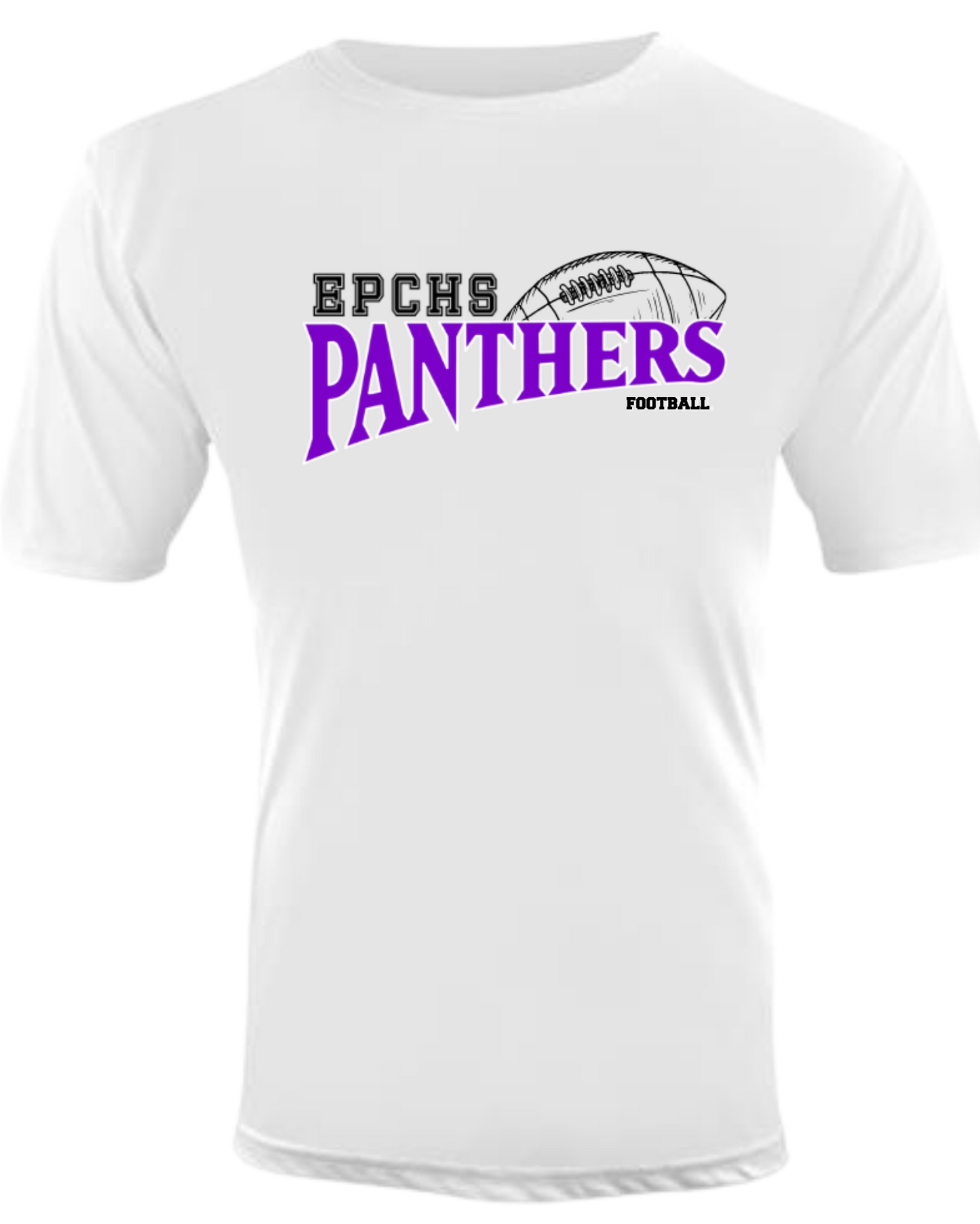 EPCHS Football Cooling performance dry-fit warm-up crew neck shirt (available in short sleeve and long sleeve)