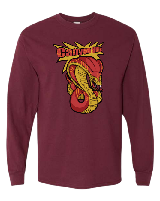 Cobra long-sleeve tee