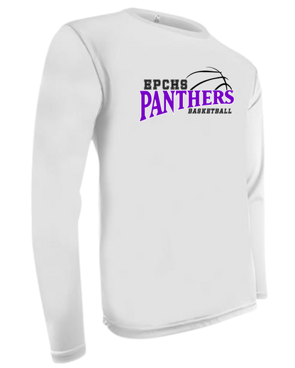 EPCHS Basketball Cooling performance dry-fit warm-up crew neck shirt (available in short sleeve and long sleeve)